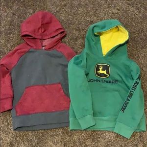 Set of 2 boys Size 4T Hoodies